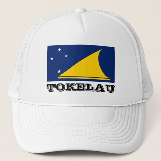 Boné Bandeira de Tokelau (Frente)