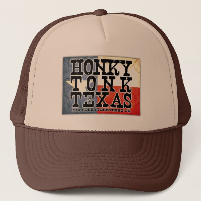 Boné Bandeira de Tonk Texas do Honky (Frente)