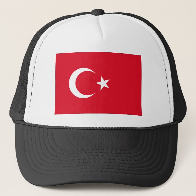 Boné Bandeira de Turquia (Frente)