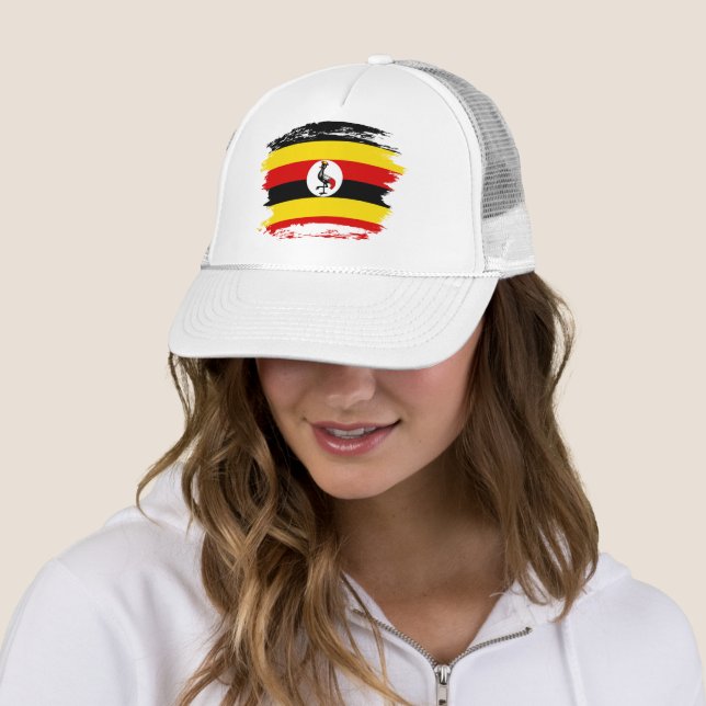 Boné bandeira de Uganda (In Situ)