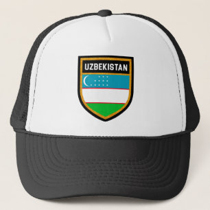 Boné Bandeira de Uzbekistan