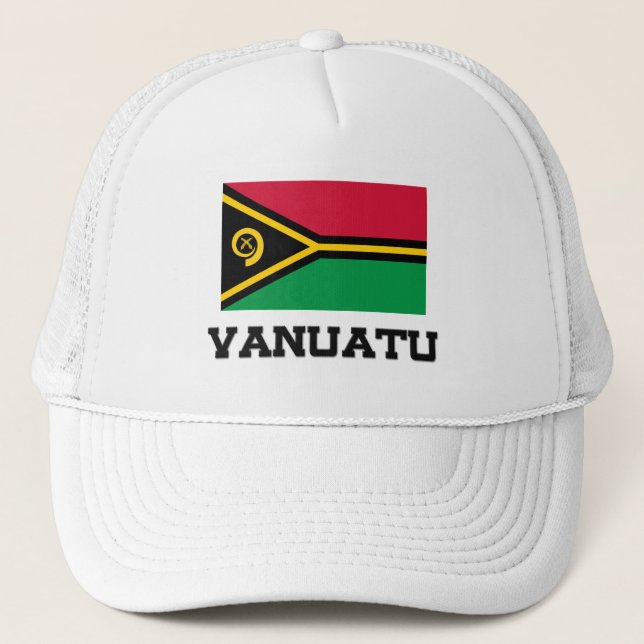 Boné Bandeira de Vanuatu (Frente)