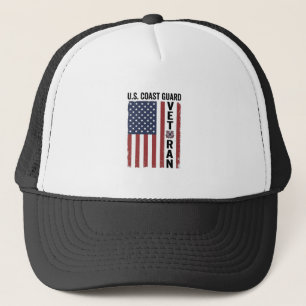 Boné Bandeira de Veterano da Guarda Costeira Design Vet