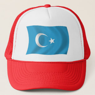 Boné Bandeira de Xinjiang Uigur Chapéu
