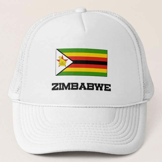 Boné Bandeira de Zimbabwe (Frente)