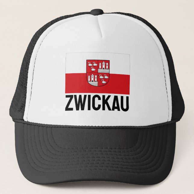 Boné Bandeira de Zwickau, Alemanha (Frente)