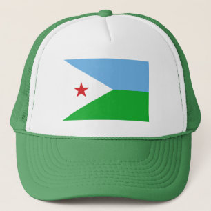 Boné Bandeira Djibouti Patriótica