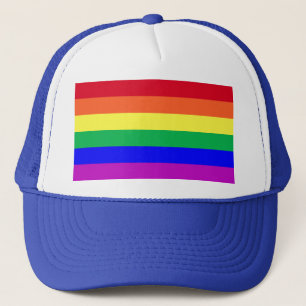 Boné Bandeira do Arco-íris do Orgulho Gay com Cores Sup
