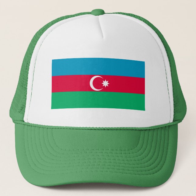 Boné Bandeira do Azerbaijão Patriótico (Frente)