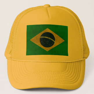 Bone Bandeira do Brasil (Estilo Envelhecido)