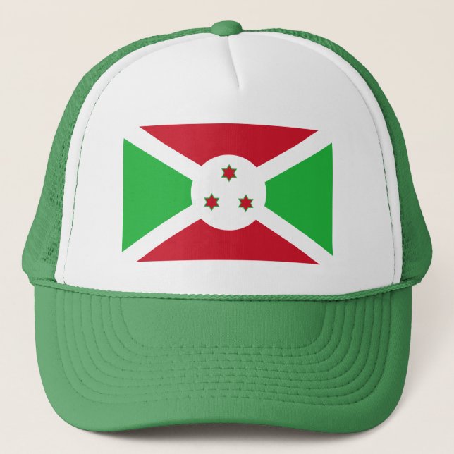 Boné Bandeira do Burundi Patriótico (Frente)