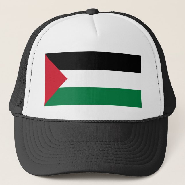 Boné Bandeira do chapéu de Palestina (Frente)