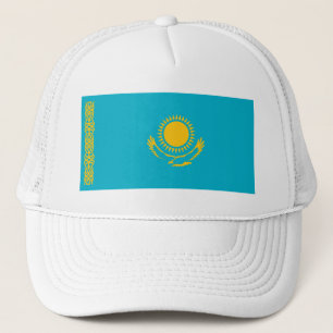 Boné Bandeira do chapéu do camionista de Kazakhstan