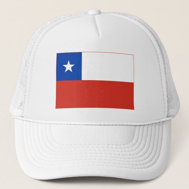 Boné Bandeira do Chile (Frente)