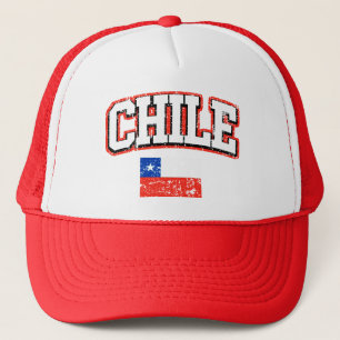 Boné Bandeira do Chile