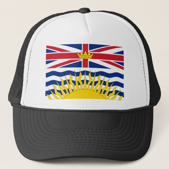 Boné Bandeira do Columbia Britânica (Frente)