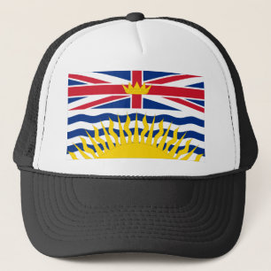 Boné Bandeira do Columbia Britânica, Canadá