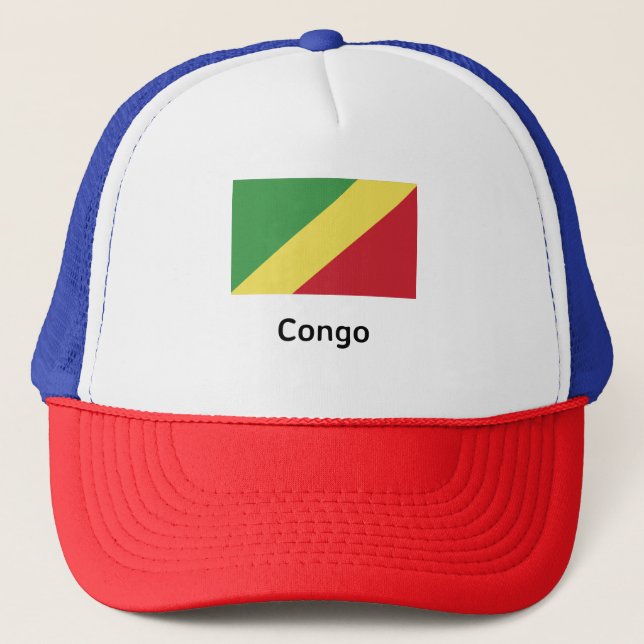 Boné Bandeira do Congo (Frente)