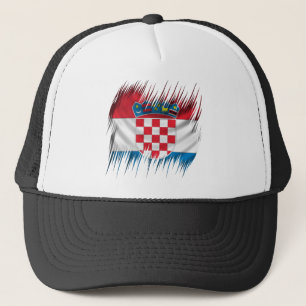 Boné Bandeira do croata dos Shredders