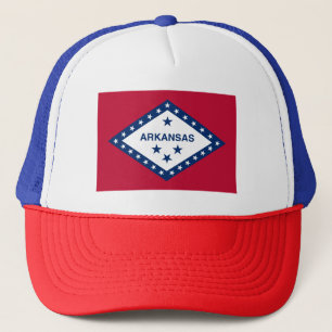 Boné Bandeira do estado de Arkansas