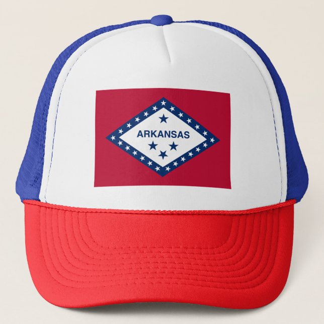 Boné Bandeira do estado de Arkansas (Frente)