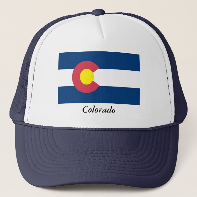 Boné Bandeira do estado de Colorado (Frente)