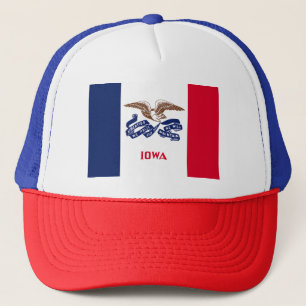 Boné Bandeira do Estado de Iowa