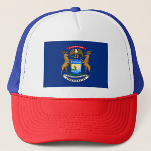 Boné Bandeira do estado de Michigan