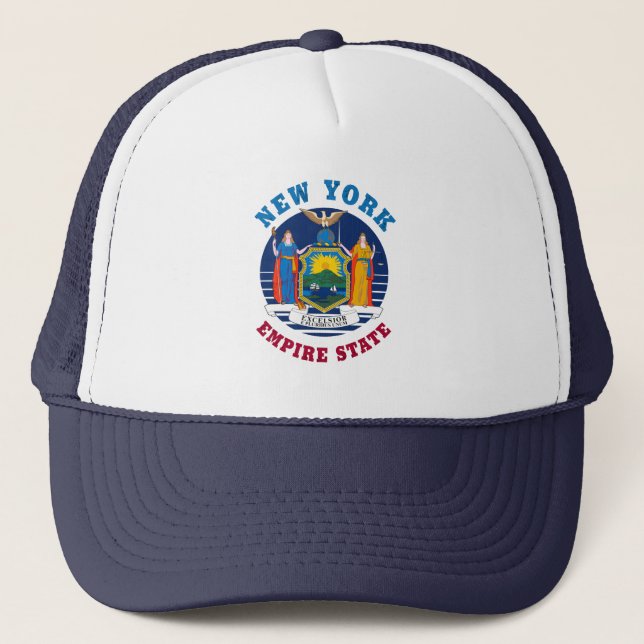 BONÉ BANDEIRA DO ESTADO DE NOVA YORK (Frente)