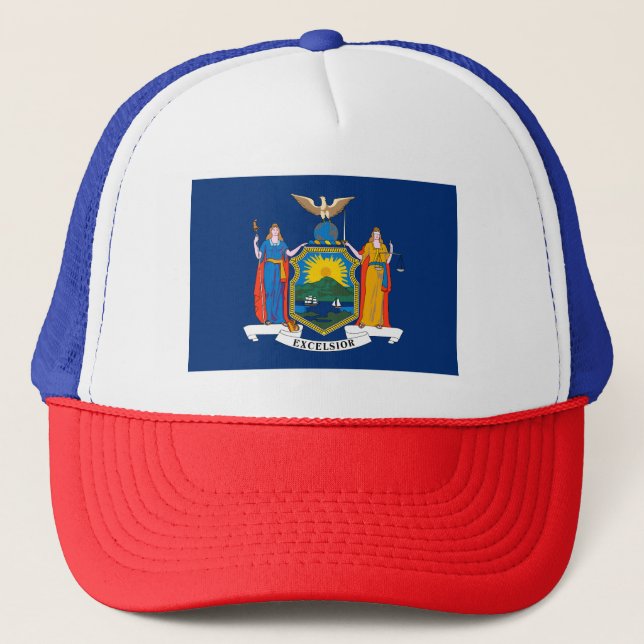 Boné Bandeira do Estado de Nova York (Frente)
