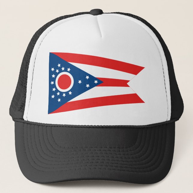 Boné Bandeira do estado de Ohio (Frente)