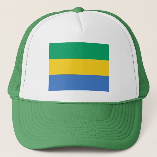 Boné Bandeira do Gabão (Frente)