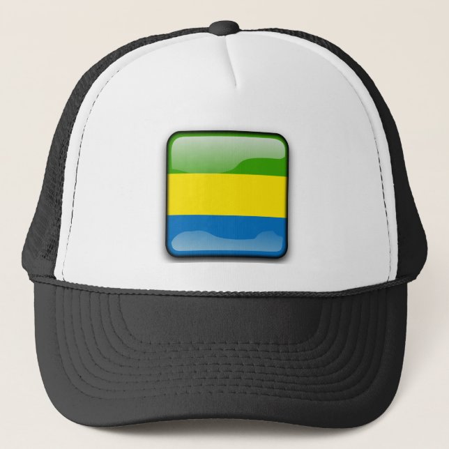 Boné Bandeira do Gabão (Frente)