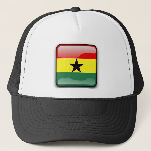 Boné Bandeira do Gana (Frente)