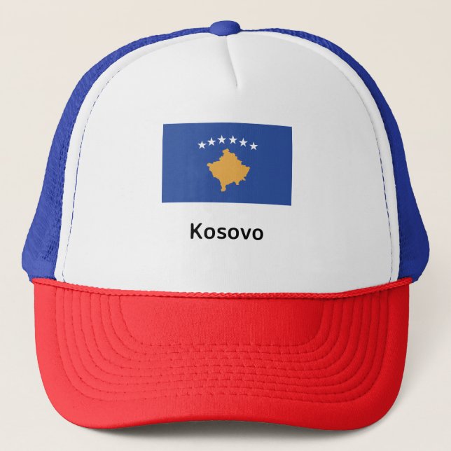 Boné Bandeira do Kosovo (Frente)