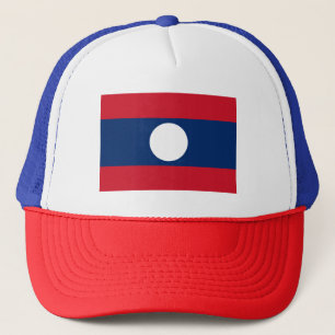 Boné Bandeira do Laos Patriótica