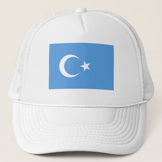 Boné Bandeira do leste de Turkestan Uyghur (Frente)