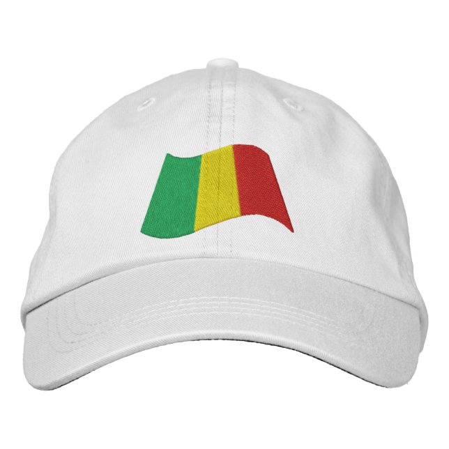 Boné Bandeira do Mali (Frente)