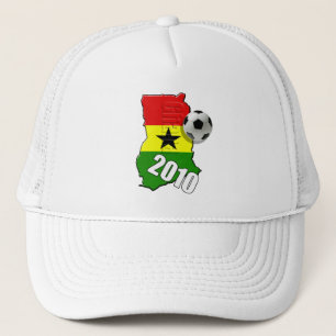 Boné Bandeira do mapa de Ghana de presentes da bola de