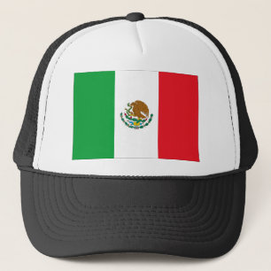 Boné Bandeira do México - Camisa de Sinalizador Mexica