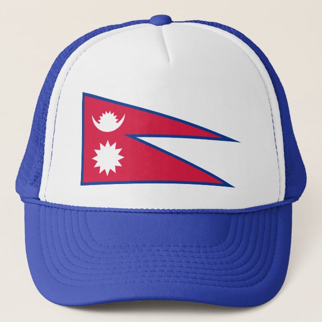 Boné Bandeira do Nepal (Frente)