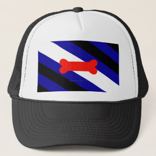 Boné Bandeira do orgulho canino da SlipperyJoe expressa