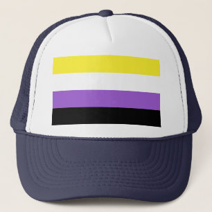 Boné Bandeira do Orgulho Não Binário