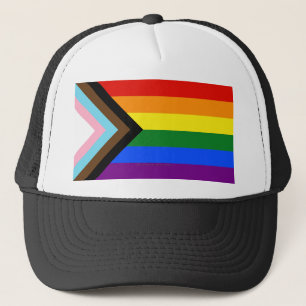 Boné Bandeira do Orgulho Progressivo SlipperyJoe's seis