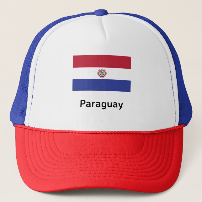 Boné Bandeira do Paraguai (Frente)