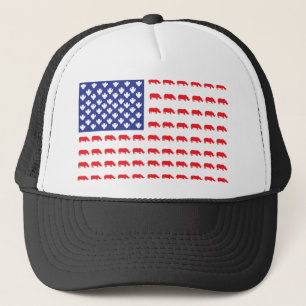 Boné Bandeira do Rhinoceronte Americano