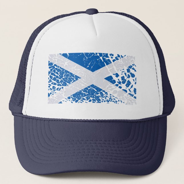 Boné Bandeira do Scottish do Grunge (Frente)