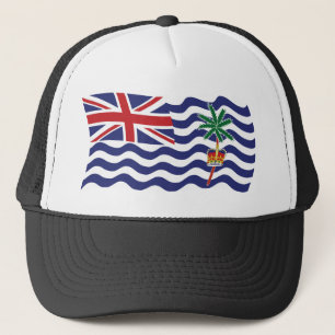 Boné Bandeira do Território Britânico do Oceano Índico 