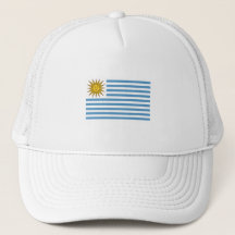 Bandeira do Uruguai - Copo Mundial de Futebol Hat