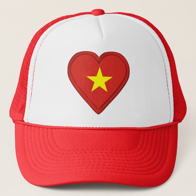 Boné Bandeira do vietnamita de Vietnam (Frente)